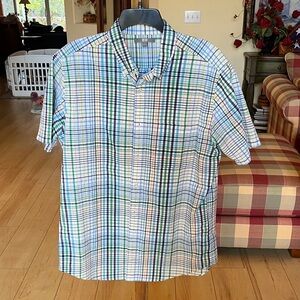 Uniqlo Men's Multicolor Checkered Shirt size Large